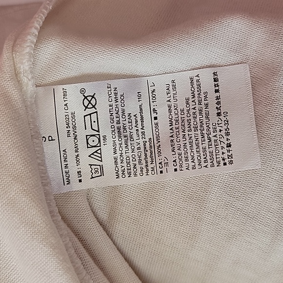 Banana Republic Factory  Wrap V-Neck white tank  top/ S. - Picture 8 of 8